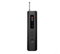 Detector de cámara ligero y recargable con escaneo infrarrojo mejorado para identificar cámaras, rastreadores y riesgos de seguridad (caja T09)