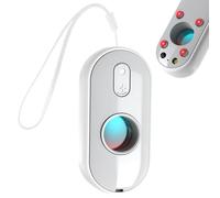 Detector de cámara oculta, detector de chinches, detector de cámara 3 en 1 con alarma de vibración y linterna LED para detectar cámaras ocultas, dispositivo de protección espía para hotel, hogar
