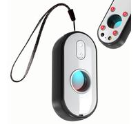 Detector de cámara oculta, detector de chinches, detector de cámara 3 en 1 con alarma de vibración y linterna LED para detectar cámaras ocultas, dispositivo de protección espía para hotel, hogar