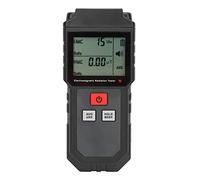 Detector de campos electromagnéticos - Medición precisa campo electromagnético, detección de ondas electromagnéticas, pantalla LCD clara, alarma sonora y luminosa, uso profesional y doméstico
