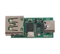 Detector de carga rápida USB-C PD, ZY12PDN PD2.0 3.0 a módulo de sondeo de disparador de CC para pruebas de entrega de energía (USB ZY12PDN)