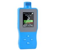 Detector de combustible con alarma de pantalla LCD en tiempo real | Analizador ABS compacto para metano e hidrógeno en zonas residenciales y comerciales, alarma de pantalla LCD en tiempo real