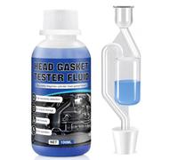 Detector de Culata CO2, Comprobador Junta Culata, 100ml | Kit Universa Probador de Junta Culata, Kit Profesional Prueba de Gases en Refrigerante para Tipo de Vehículos y Motocicleta