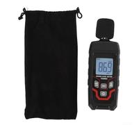 Detector de decibelios profesional de 30 a 130 dBA - Medidor de ruido de audio alto con bloqueo máximo mínimo - Uso industrial