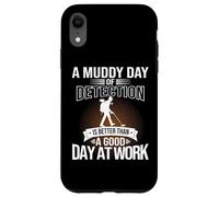 Detector de detección de Metales Divertido Carcasa para iPhone XR