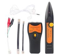 Detector de fibra óptica, TM-8 RJ11 RJ45 Cat5 Cat6 Teléfono LAN Red Cable Probador Detector Rastreador de Cables Tóner Localizador de Línea Ethernet