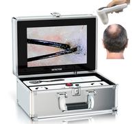 Detector De FolíCulos Cutáneos 500Px, Pantalla Hd De 7/9 Pulgadas, 50X/200X, Analizador Profesional De Piel Y Cabello, Microscopio Digital, Lupa, EscáNer De Piel, Detector De FolíCulos,7inch