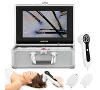 Detector De FolíCulos CutáNeos 500Px, Pantalla Lcd De 7/9 Pulgadas, Analizador De Piel Y Cabello, Microscopio Digital, Lupa, Detector De Puntos Negros Y Cuero Cabelludo,Con Lente De 50X/200X,9inch