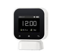 Detector de formaldehído en tiempo real con monitor de aire, humedad TVOC, registro de datos para evaluación de riesgos de salud en interiores, medidor HCHO TVOC con registro de datos