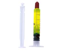 Detector de fugas CA - Aceite fluorescente 60 ml | Aceite fluorescente con fórmula, tubo refrigerante, evaporador | Detector de fugas para aire acondicionado de coche, camión y cam