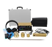 Detector de Fugas de Agua subterránea Profesional, Sensor geófono de Fuga de Agua eléctrico para Exteriores, Sensor de Fuga de Agua preciso y confiable para tuberías