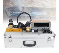 Detector De Fugas De Agua Subterránea, Sensor De Fugas De Agua Ultrasónico Profesional Detector De Fuga De Agua De Tuberías Subterráneas para Interiores Y Exteriores(F999M)