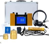 Detector De Fugas De Agua Subterráneas De Alta Precisión | Herramienta De Detección Digital con Auriculares con Cancelación De Ruido Y Sensibilidad Ajustable para Uso Doméstico E Industrial.