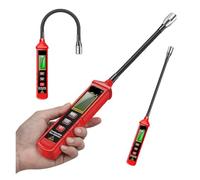 Detector de fugas de gas combustible con sensibilidad ajustable, alarma for el hogar y vehículos recreativos, que localiza la fuente de metano y gas natural