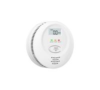 Detector de Fugas de Gas Tuya WiFi 2 en 1, Alarma de Monóxido de Carbono, Sensor de Alarma de Fugas de Gas Natural y Carbón para Cocina Doméstica.