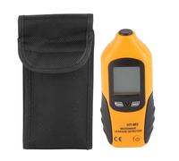 Detector de Fugas de Microondas Digital 2450MHz con Pantalla LCD, Alarma Sonora, Función de Retención de Datos, Portátil, 13.2x5.5x3.7cm, Amarillo