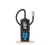 Detector de fugas de refrigerante HD02 digital multifunción para R22 R32 R134a, sensibilidad de 0,5 oz/año, manguera de 270 mm, zumbador y alarma, Celsius/Fahrenheit, para aire acondicionado