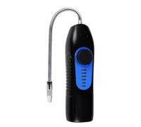 Detector de fugas halógeno para coche AC, probador de gas de alta sensibilidad con alarma de vibración de luz de sonido, sonda flexible