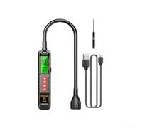 Detector de fugas halógeno profesional compatible con R22 R32 R134a, analizador de gas recargable para reparación de mantenimiento de aire acondicionado y refrigerador (carga)