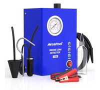 Detector de Fugas por Humo MR CARTOOL T100 - Probador de Fugas de Humo para EVAP Automotriz con Bomba de Aire y Manómetro Incorporados los Vehículos de 12V CC