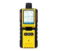 Detector de Gas 4 en 1 Tipo Bomba con Pantalla LCD, analizador multigas O2 H2S CO NH3 for el hogar y la Autocaravana. Alta Estabilidad y sensibilidad(O3)