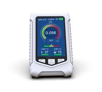 Detector de Gas, Analizador de ozono portátil, medidor de ozono O3 Inteligente Multifuncional, Sensor Detector de Gas, Monitor de contaminación de Calidad del Aire para casa y Autocaravana