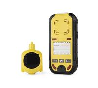 Detector de Gas, Bomba Multi Gas Detector Gasmeter O2 H2S CO LEL 4 en 1 Oxígeno sulfuro de hidrógeno Monóxido de carbono Detector de fugas para el hogar y autocaravana(sin bomba)