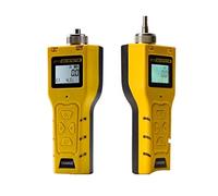 Detector de Gas, Detector de Gas nitrógeno N2 portátil medidor de Fugas de Mano for Bombeo Activo/difusión Temperatura Humedad/PPM,MG/m3,%Vol,MG/L