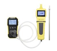 Detector de gas, Detector multigas O2 H2S CO LEL 4 en 1 medidor de gas sulfuro de oxígeno sulfuro de hidrógeno monóxido de carbono Detector de fugas de gas combustible para casa y autocaravana (BH-4A