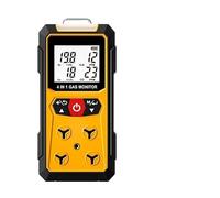 Detector de Gas, Medidor Detector de Gas 4 en 1 Oxígeno O2 Monóxido de Carbono CO H2S Ex Analizador de Gases combustibles