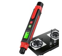 Detector de gas metano | Alarma acústica y visual con analizador, detector portátil de fugas, para uso doméstico, cocinas, restaurantes, hoteles y entornos interiores
