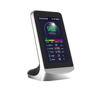 Detector de Gas, Monitor de calidad de Gas TVOC de aire multifunción for interiores, Sensor analizador de dióxido de carbono CO2, medidor de alta sensibilidad