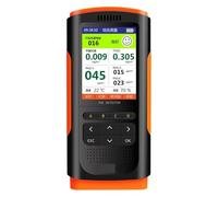 Detector de Gas, Monitor de Calidad del Aire del Detector de formaldehído PM2.5 PM10 PM1.0 Temperatura Monitor de Humedad de la casa Instrumento de Prueba de Calidad del Aire