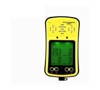 Detector de gas, Monitor de Gas Multi Detector de gas de mano Oxígeno O2 Hidrotión H2S Monóxido de carbono CO Gas combustible 4 en 1 Analizador de gas para el hogar y la autocaravana(AS8900 and AS8930