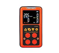 Detector de Gas portátil Detector de Gas múltiple 4 en 1, Monitor de Gas, oxígeno, O2, sulfuro de hidrógeno, H2S, monóxido de Carbono, Gas Combustible CO, medidor analizador de Gas LEL