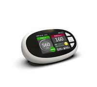 Detector de Gases, Detector de dióxido Carbono Inteligente CO2 con función Temperatura y Humedad Versión en inglés Países Bajos para Industria y hogar