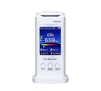 Detector de Gases, Pantalla Digital Registrador de dióxido Carbono Monitor Calidad del Aire Seguimiento en Tiempo Real Detector Gas CO2 con WiFi LCD Analizador Datos
