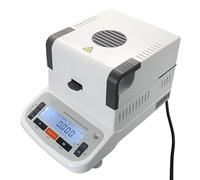 Detector de humedad, Analizador de humedad halógeno de alta precisión, medidor electrónico de contenido de humedad con legibilidad de 0,0001g, capacidad máxima de 120g