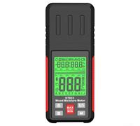 Detector de humedad para construcción de madera para temperatura Humedad | Mide la humedad de la madera, ambiente para temperatura, humedad, herramienta de inspección de edificios todo en uno