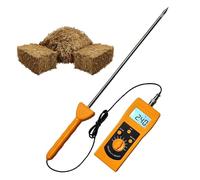 Detector de humedad, sonda de alta sensibilidad con pantalla LCD retroiluminada, medición del 0 al 99,9 %, lecturas instantáneas, funciona con pilas