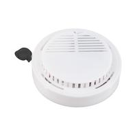 Detector de humo fotoeléctrico, detección precisa, aviso sonoro y LED, fácil instalación para dormitorios, cocinas y salas de estar (1 unidad),