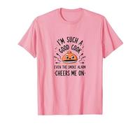 Detector de Humo Im Such A Good Cook Me Cheers Me On Funny Camiseta, Hombre, Rosado, M