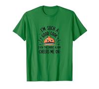 Detector de Humo Im Such A Good Cook Me Cheers Me On Funny Camiseta, Hombre, Verde Kelly, XL