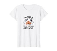 Detector de Humo Im Such A Good Cook Me Cheers Me On Funny Camiseta, Mujer, Blanco, M