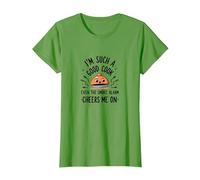 Detector de Humo Im Such A Good Cook Me Cheers Me On Funny Camiseta, Mujer, Hierba, XS