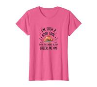 Detector de Humo Im Such A Good Cook Me Cheers Me On Funny Camiseta, Mujer, Rosa Jaspeado, XXL