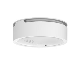 Detector de humo Shelly Plus Smoke - Detector de humo inteligente WLAN y Bluetooth con notificaciones por app y avisos acústicos