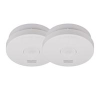 Detector de Humo y Gas Brennenstuhl 1290050002 Inalámbrico Alarma 85 dB Batería