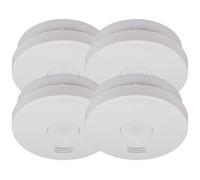 Detector de Humo y Gas Brennenstuhl 1290050004 Inalámbrico Alarma 85 dB Batería