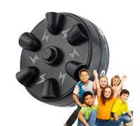 Detector de mentiras de prueba de juegos de ruleta, detector de mentiras de choque eléctrico Micr, dispositivo multijugador de choques eléctricos de seis dedos, juego complicado multijugador para